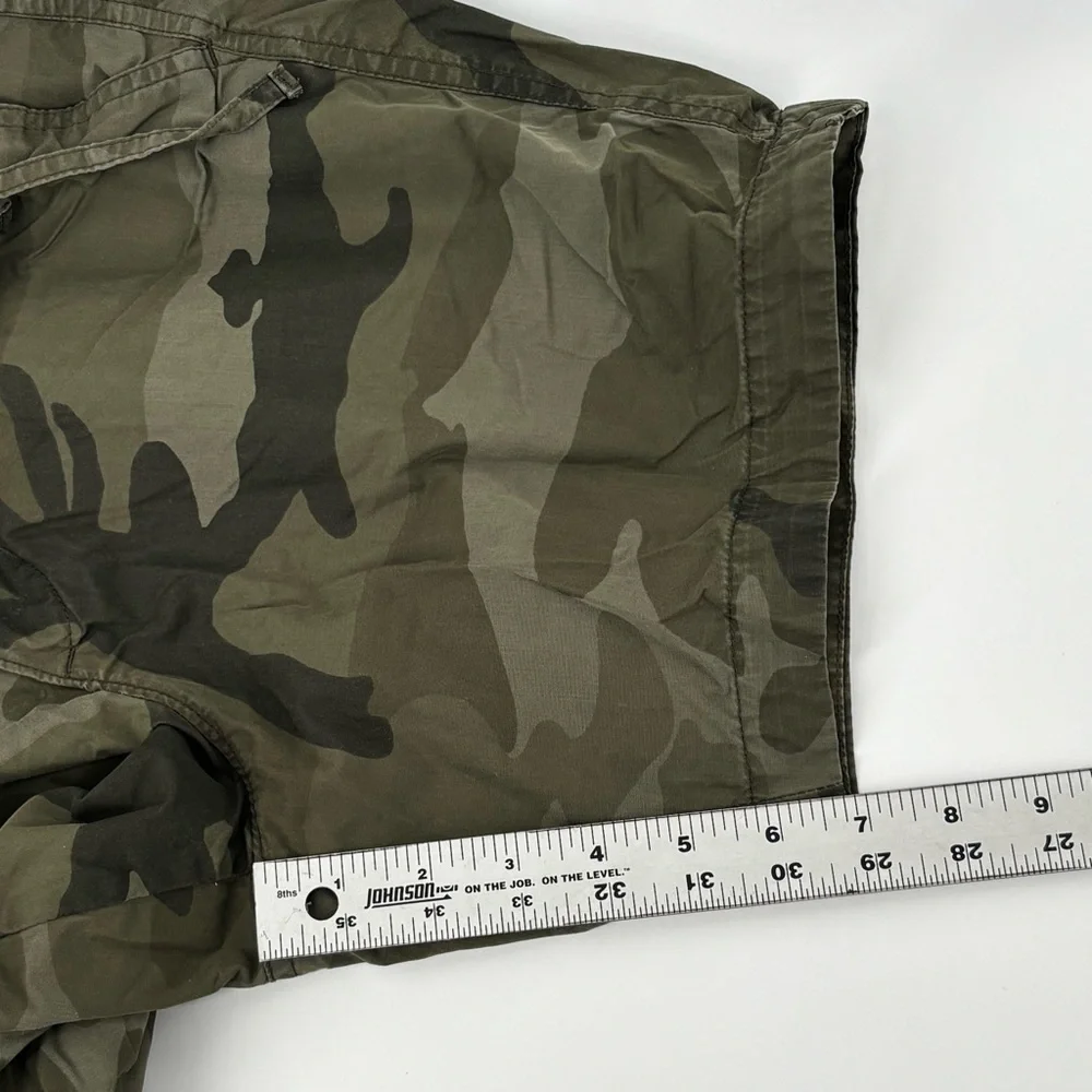 Abercrombie & Fitch Mens Camouflage‎ Cargo Utility Shorts Size 29